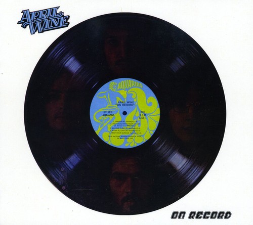 April Wine - On Record (Lime Green Vinyl) vinyl record cover