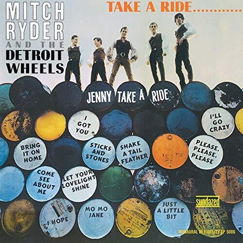 Mitch Ryder & Detroit Wheels - Take A Ride vinyl record cover
