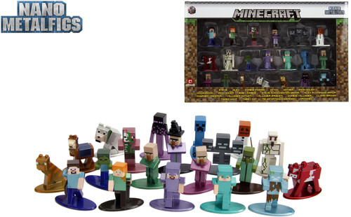 NANO METALFIGS MINECRAFT 20 PK WAVE 2