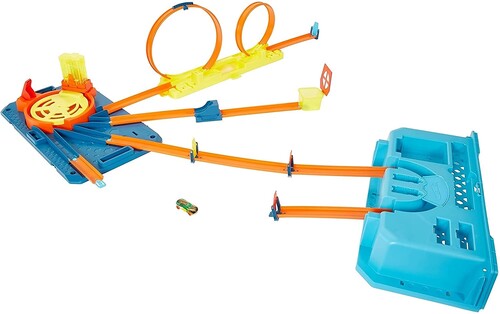 Hot Wheels - Hw Track Builder Spin Out Builder Box Playset
