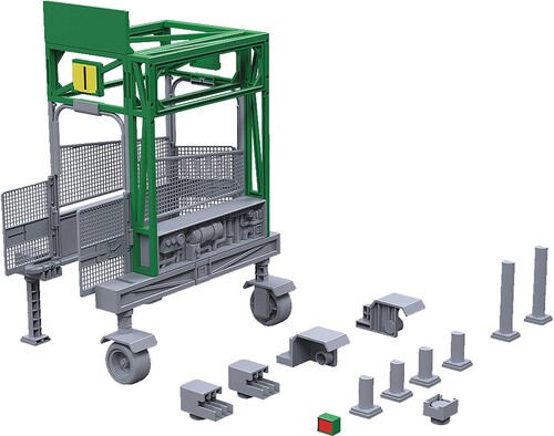 FIGMAPLUS STARTING GATE NON-SCALE MDL KIT