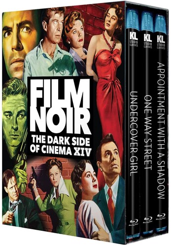 Film Noir: The Dark Side of Cinema XIV (Undercover Girl /  One Way Street /  Appointment With a Shadow)