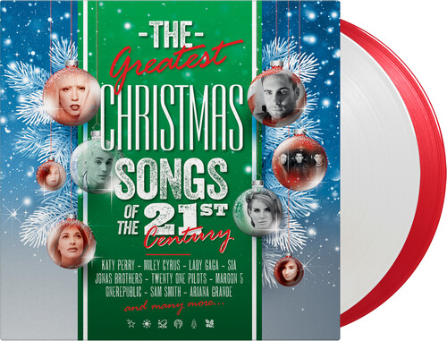 Greatest Christmas Songs Of 21st Century /  Various - Limited 180-Gram Red & White Colored Vinyl [Import]