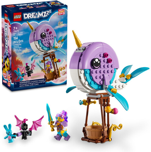 LEGO DREAMZZZ IZZIES NARWHAL HOT AIR BALLOON