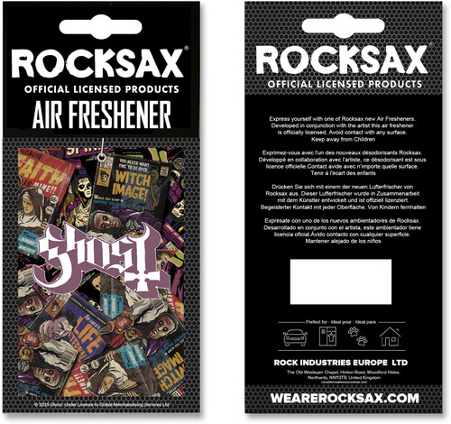 ROCKSAX GHOST MAGAZINES AIR FRESHENER