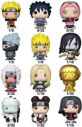 Funko Bitty POP! Singles: Naruto Shippuden (One Random Bitty POP