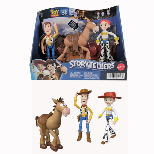 STORYTELLERS TOY STORY WOODY JESSIE BULLSEYE 3PK