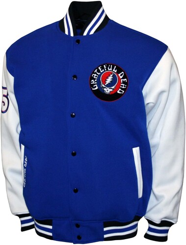 GRATEFUL DEAD STEAL FACE VARSITY JK LG M2451GFDA3