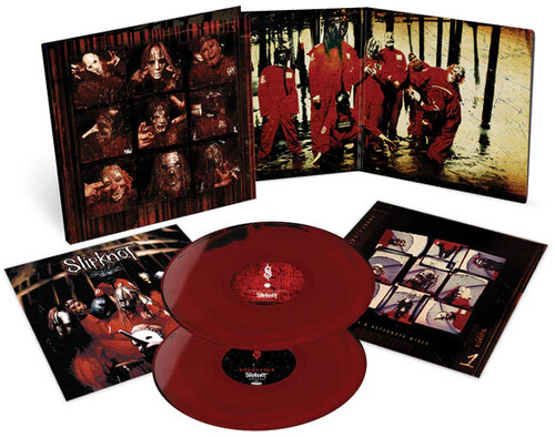 Slipknot - Red & Black Marble Colored Vinyl