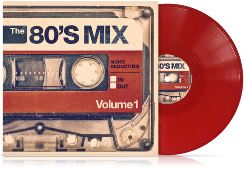 80S MIX VOL 1 / VARIOUS - RED TRANSPARENT VINYL