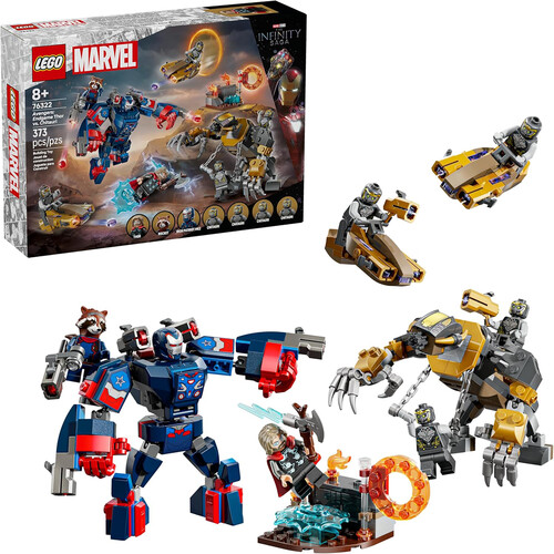 MARVEL AVENGERS ENDGAME THOR VS CHITAURI