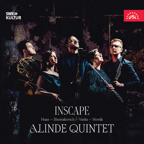 Haas, Shostakovich, Vasks, & Novak: Inscape –  Alinde Quintet