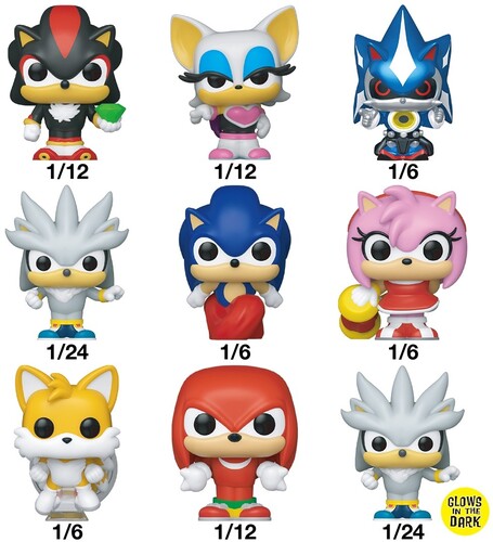 BITTY POP SINGLES SONIC ONE RANDOM BITTY POP