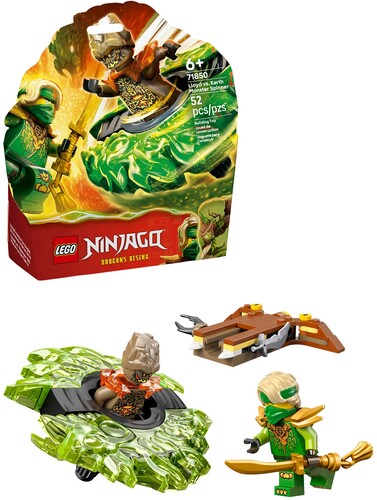 NINJAGO LLOYD VS EARTH MONSTER SPINNER