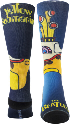 Perri's - Beatles - Yellow Submarine Dye Sublimation - Crew Socks