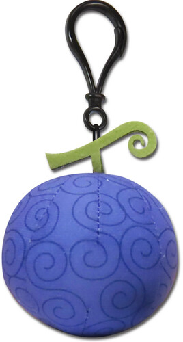 ONE PIECE - GUM GUM FRUIT 2.5IN PLUSH KEYCHAIN