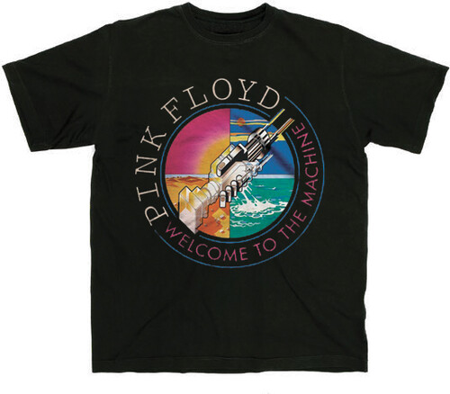 Pink Floyd - Welcome to the Machine - T-Shirt - Large (Black)