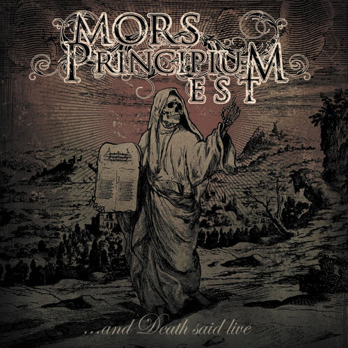Mors Principium Est - And Death Said Live vinyl record cover