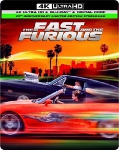 The Fast and the Furious (25th Anniversary Edition) (Steelbook)