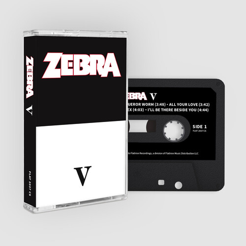 Zebra - V vinyl record cover