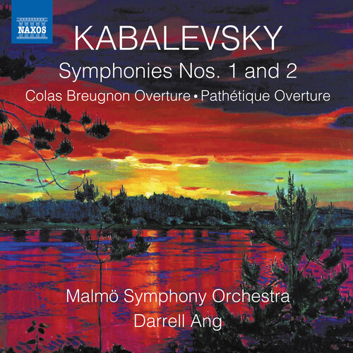 Kabalevsky / Malmo Symphony Orchestra - Symphonies 1 & 2 vinyl record cover