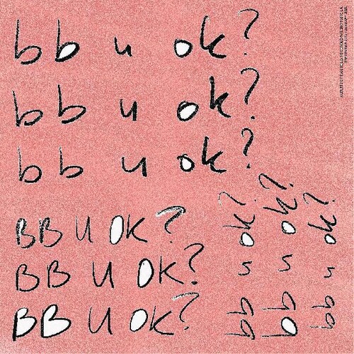 San Holo - bb u ok? vinyl record cover