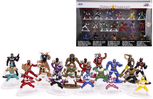NANO METALFIGS POWER RANGERS 20 PK WAVE 1