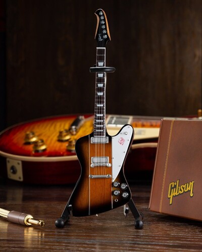 GIBSON FIREBIRD V VINTAGE SUNBURST MINI GUITAR