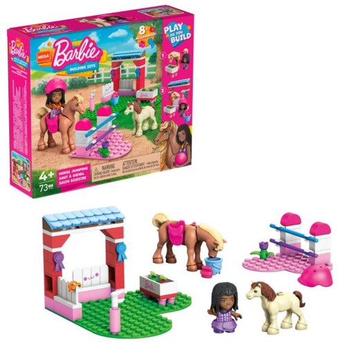 Mega Brands Barbie - Barbie Horse Jumping (Fig) (Brik)