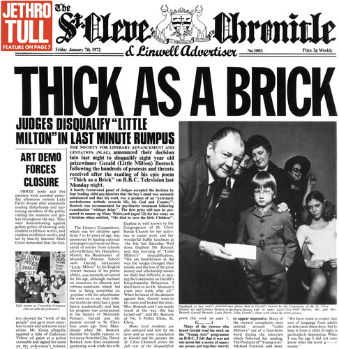Jethro Tull - Thick As A Brick: 50th Anniversary Edition [LP]