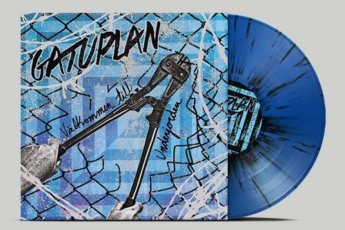 Valkommen Till Underjorden - Black/ blue Splatter
