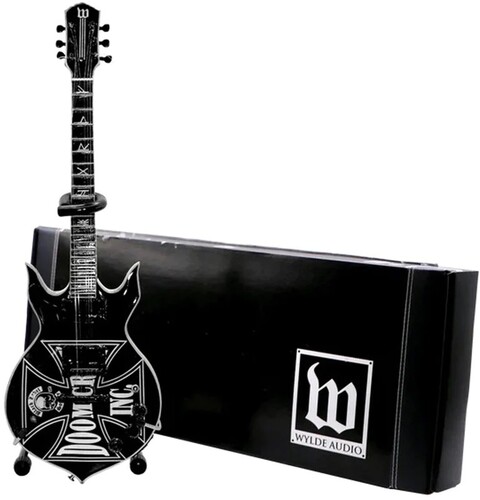 Zakk Wylde Doom Crew Inc. Heathen Grail 10 Inch Miniature Guitar Replica