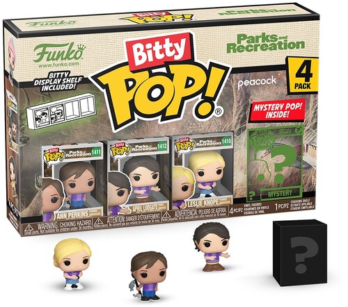 FUNKO BITTY POP!: TELEVISION: Parks & Recreation - Goddess 4PK
