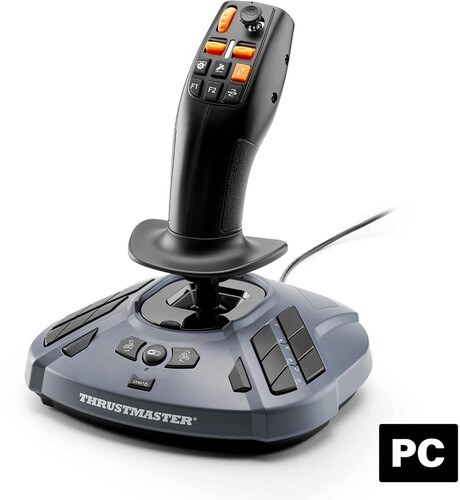 PC Accessory:  Thrustmaster SimTask Farmstick, 3 - Axis Joystick for Farm Simulation Gaming