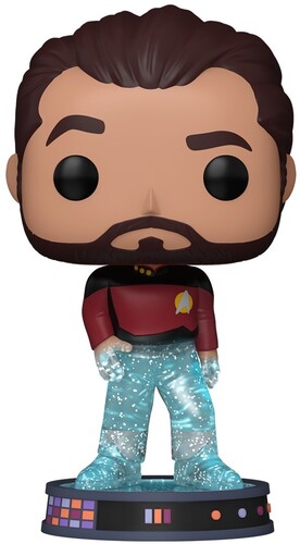 POP PLUS STAR TREK TRANSPORTER RIKER