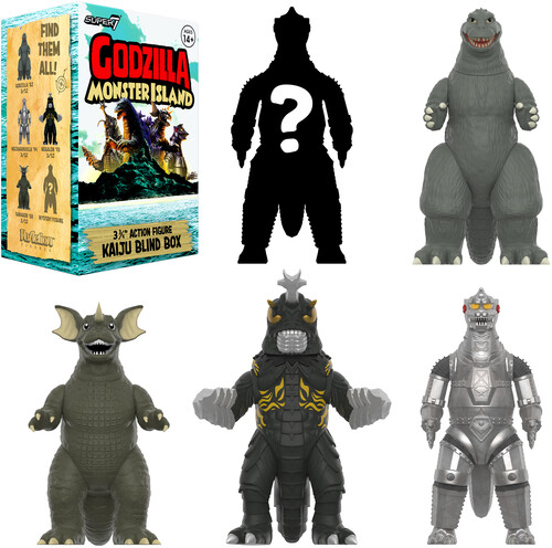 TOHO WAVE 07 (MONSTER ISLAND) - BLIND BOX FLAT 