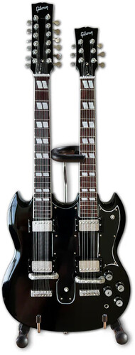 AXE HVN GG226 SLASH GIBSON 1966 EDS DBLNCK BLK GTR|alliance entertainment