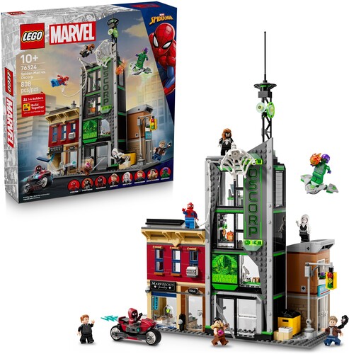 SUPER HEROES MARVEL SPIDER MAN VS OSCORP