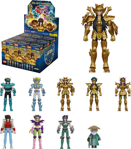 Blokees - Saint Seiya - Galaxy Version - WV2: The Legend of the Gold Saints Model Kit 9ct Display