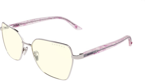 PC Accessory: GUNNAR x tokidoki Computer and Gaming Glasses, Crystal Kingdom Lavender Ice Clear for PC