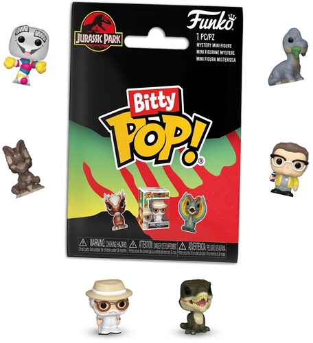 BITTY POP SINGLES JURASSIC PARK ONE RANDOM BITTY