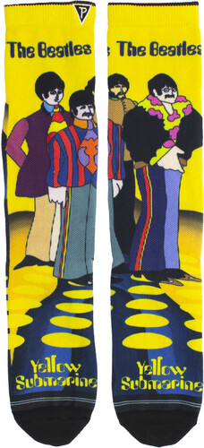 PERRI'S BEATLES YELLOW SUBMARINE SEA OF HOLES SOCK