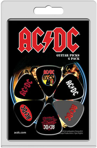 Perri's - AC/DC - Logo - Guitar Picks (6 Pack)
