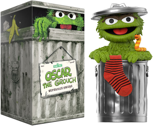 SESAME STREET SUPERSIZE VINYL OSCAR THE GROUCH - O