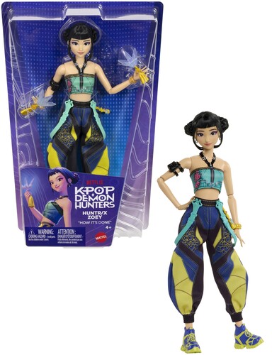 KPOP DEMON HUNTER CORE FASHION DOLL ZOEY