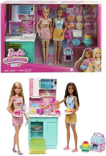 BARBIE FRIENDS BAKING PARTY BIRTHDAY CAPSULE