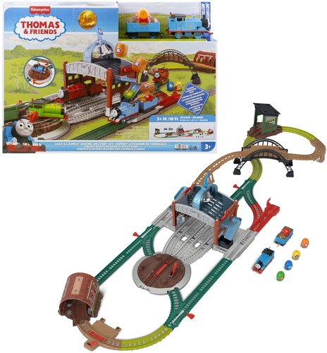 Fisher Price - Thomas & Friends Load & Launch Barrel Delivery Set