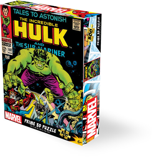 Marvel Comics Tales To Astonish #101 The Incredible Hulk and The Sub-Mariner 300pc 18x12 in 3D Lenticular Puzzle
