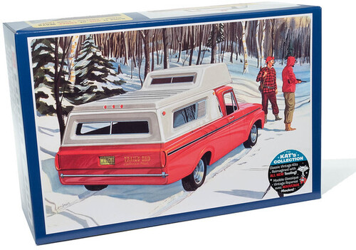 AMT 1963 Ford F-100 Camper Pickup 1/25 Scale Model Kit