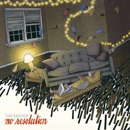 Tim Kasher - No Resolution [Limited Edition Indie Exclusive LP Clear with Red Gold Splatter]